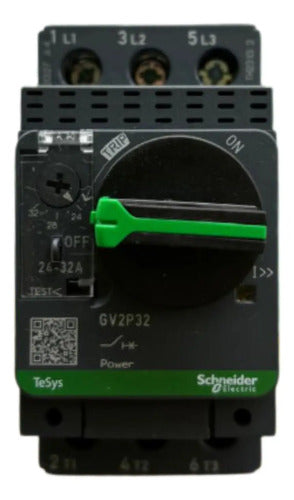 Disjuntor Motor Termomagnético 24-32a 3p Gv2p32 Schneider