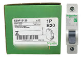 Kit Com 8: Disjuntor 1p 20a Curva B Ez9f13120 Schneider 230 V 50/60hz