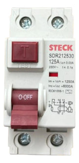 Interruptor Diferencial Sdr2125003 2p 125a 30ma Steck