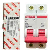 Disjuntor Bipolar Sdd62c02 2a Curva C 3ka Steck