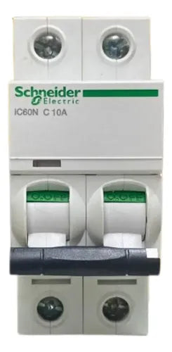 Disjuntor Acti9 Ic60n 2p 10a Curva C A9f74210 Schneider