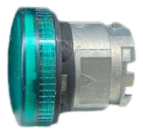 Kit Com 2: Cabeçote Para Sinaleiro 22mm Zb4bv03 Schneider Verde -