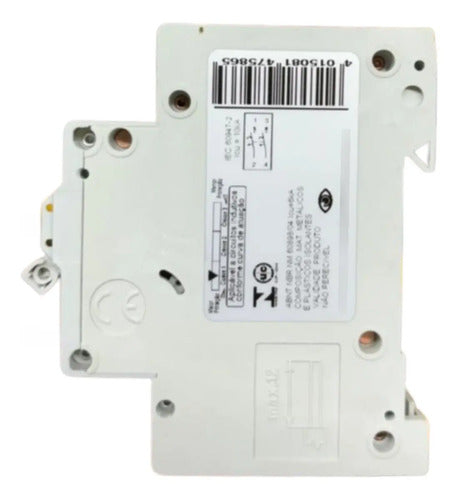 Disjuntor Bipolar Faz6-c1/2-sa 1a 6ka Eaton