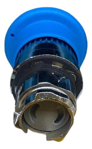 Cabeçote Para Botão Ø22mm C/ Retenção Azul Zb4bt6 Schneider  Azul -