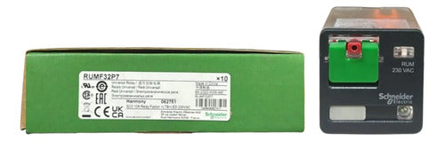 Kit Com 2: Rele Universal Com Led 10a Rumf32p7 Schneider