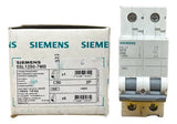 Kit Com 2: Disjuntor 2p 50a Curva C 5sx1250-7 Siemens