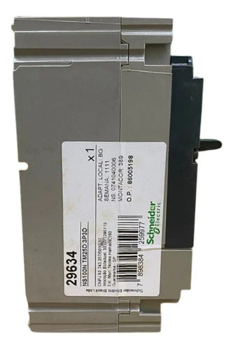 Disjuntor Tripolar 25a Ns100n-tm25d 29634 Merlin Gerlin