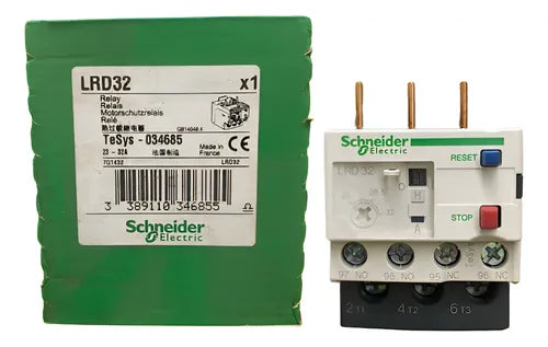 Relé De Sobrecarga Térmica 23-32a 1na+1nf Lrd32 Schneider 690v