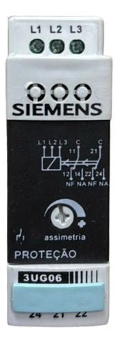 Relé 380vca 50/60hz 3ug0618-1bq05 Siemens 380vca