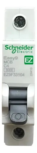 Kit Com 2: Disjuntor Easy9 1p 4a Curva C Ez9f33104 Schneider