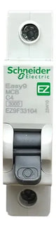 Kit Com 2: Disjuntor Easy9 1p 4a Curva C Ez9f33104 Schneider