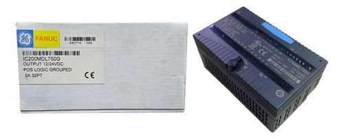 Módulo De Saída Ic200mdl750g Ge Fanuc 12/24 Vcc Novo!!