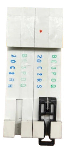 Disjuntor Bipolar Bfaz4-c20/2 20a Eaton -