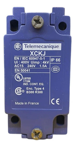 Corpo De Chave De Fim De Curso Zckjd39 Telemecanique Azul -