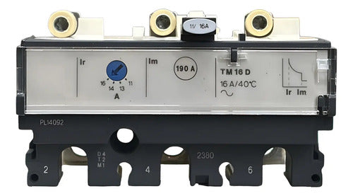 Disparador Nsx100 Tm16d Tripolar Lv429037 Schneider -