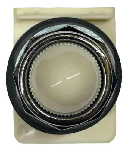 Sinaleiro 30mm Metálico Branco 9001kp38lww9 Schneider Branco 120vca/cc