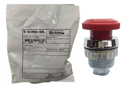 Botão De Emergência Ez3 36/03 30 Mm Vermelho Ace Schmersal