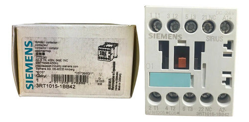 Contator 3rt1015-1bb42 07a 1nf 24vcc Siemens