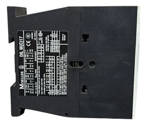 Contator Tripolar Dilm17-01 220v 17a 50/60hz Moeller 24-27vdc