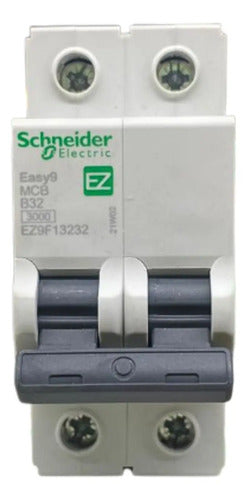 Kit Com 8: Disjuntor 1p 32a Curva B Ez9f13132 Schneider