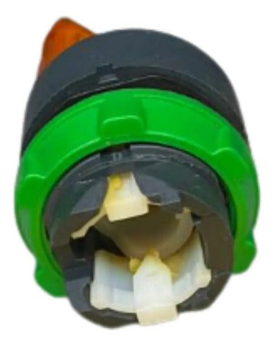 Cabeçote Para Chave Seletora Lum Ø22mm Zb5ak1353 Schneider Laranja -