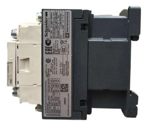 Contator Tripolar 9a 220vca 1na+1nf Lc1d096m7 Schneider 220v