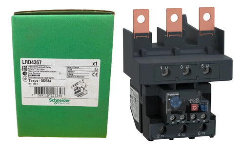 Relé De Sobrecarga Térmica 95-120a Lrd4367 Schneider 95-120a