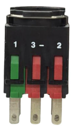 Botão De Emergência 16mm Vermelho Xb6as9349b Schneider Vermelho -