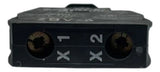 Kit Com 3 Peças: Bloco De Contato Luminoso Zbv6 Schneider 220v