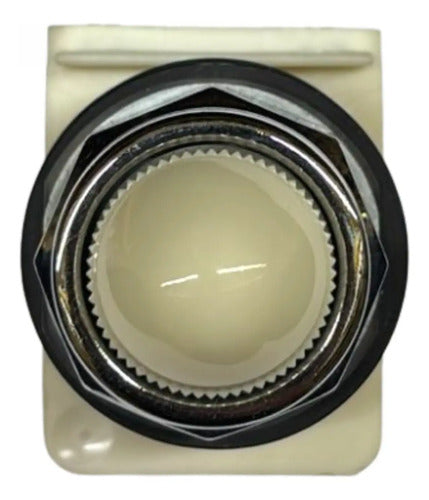 Sinaleiro 30mm Metálico 9001kp35lww9 Branco Schneider Branco 24vca/cc