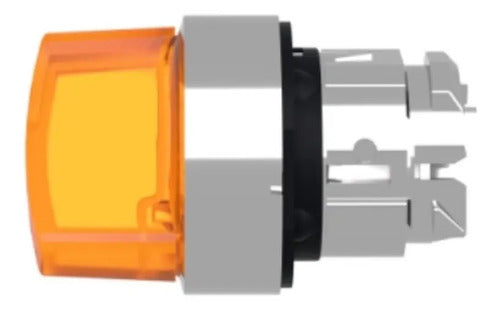 Cabeçote Para Chave Seletora Ø22mm 2 Pos Zb4bk1253 Schneider Laranja