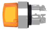 Cabeçote Para Chave Seletora Ø22mm 2 Pos Zb4bk1253 Schneider Laranja