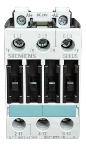 Contator 3rt1023-1bb40 24vcc 9a Siemens 24vcc