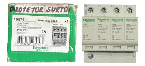 Protetor De Surto Prd20 20ka 3p+n 16574 Schneider