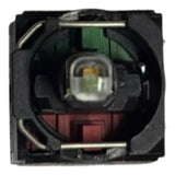 Corpo P/ Botão 16mm Luminoso Led Amarelo Zb6zb55b Schneider Amarelo 12-24vca/cc
