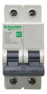 Kit C/ 2: Disjuntor Termomagnético 1p 50a K32a2c50 Schneider