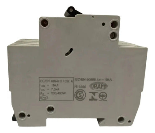 Disjuntor Tripolar 16a 10ka Faz-3-c16 Moeller