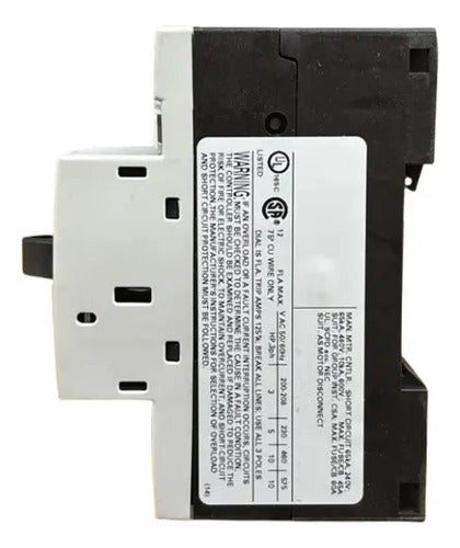 Disjuntor Motor 3rv1011-1ka10 9,0-12,0a Siemens  - 50/60hz