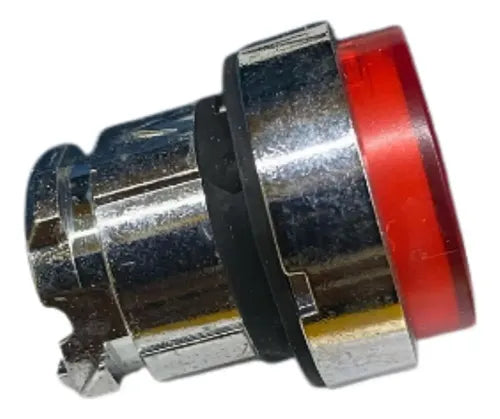 Kit Com 2: Cabeçote Para Botao 22mm Vm Zb4bh43 Schneider Vermelho