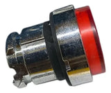 Kit Com 2: Cabeçote Para Botao 22mm Vm Zb4bh43 Schneider Vermelho