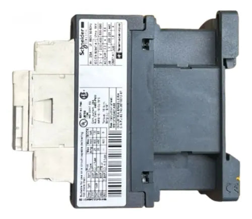 Contator Tripolar 9a 1na+1nf 220vca Lc1d09m7 Schneider 220vca