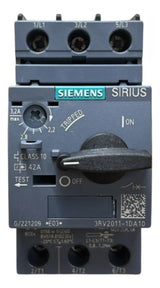 Disjuntor Motor 3rv2011-1da10 2,2-3,2a Siemens Não Informado 50/60hz
