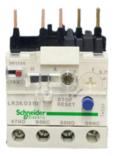 Rele Termico Tesys K Classe 10 2.6-3.7a Schneider Lr2k0310 690v