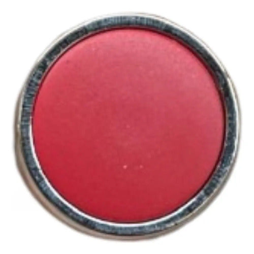 Kit Com 3: Botão Bz2/03 22mm Vermelho Ace Schmersal Vermelho Não Se Aplica
