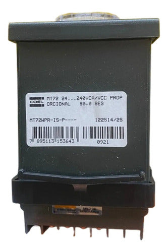 Rele Tempo Mt72w-pr-is 60seg Mt72 24/240vca/vcc Coel 240vca