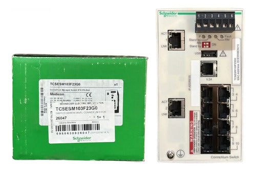 Switch Gerenciavel 8 Portas Tcsesm103f23g0 Schneider