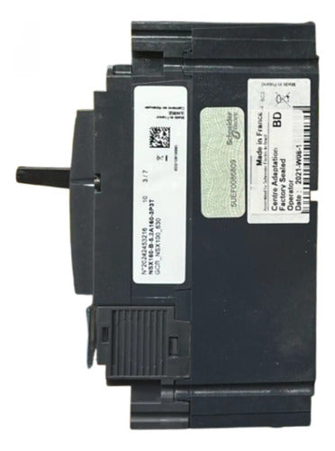 Disjuntor 3p Nsx160b Micrologic 5.2 160a Lv430870 Schneider