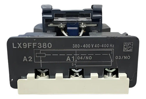 Bobina Para Lc1f115-150 380v 40-400hz Lx9ff380 Schneider 380v