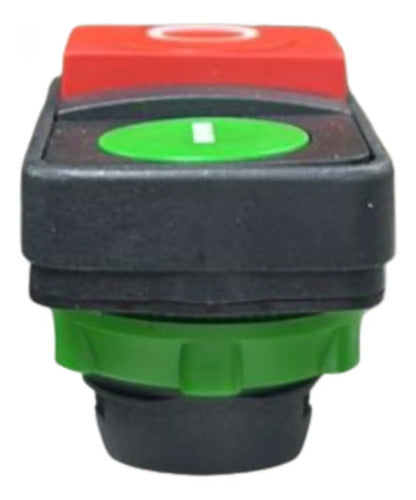 Cabecote P/ Botao Duplo 22mm Vd/vm Zb5aw7l3740 Schneider Verde/vermelho