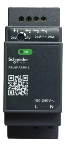 Fonte De Alimentação Modular 24v 1,2a Ablm1a24012 Schneider 24v